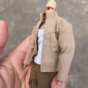 新款112 兵人衣服装男 6寸可动人偶蚂蚁潮流玩具夹克裤子套装现货