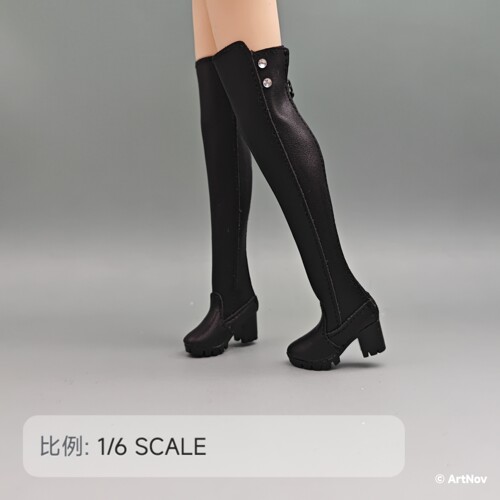 Toyscentre 模玩焦点 TCT-019 1/6比例模型 女装高帮靴