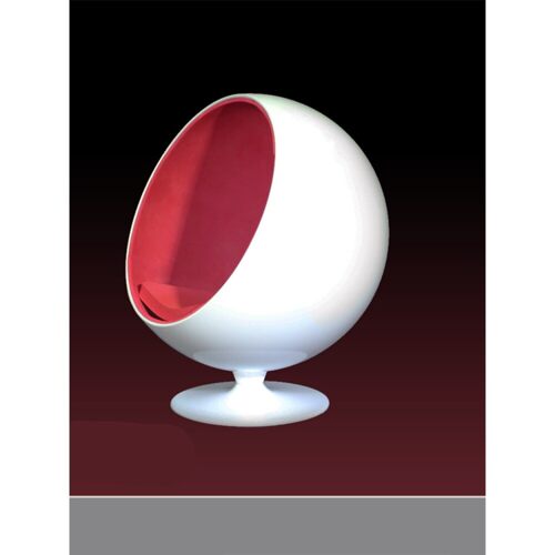 ZYTOYS 1/6 比例 太空椅 Egg Chair 设计师椅 球形椅 兵人 手办JK