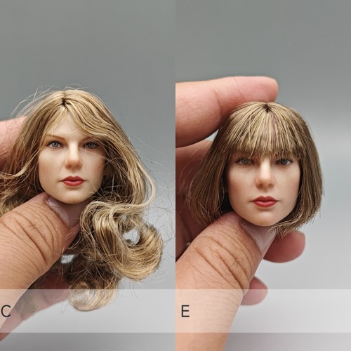 HaHtoys H007欧美流行歌手Taylor Swift霉霉 1/6植发美女头雕模型
