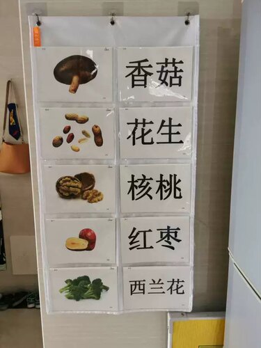 10格A5收纳袋幼儿园照片美术作品展览展示挂袋画画报壁挂袋挂墙书
