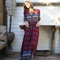 2019Summer Sexy Women Party Dresses Ladies Casual Long Dress