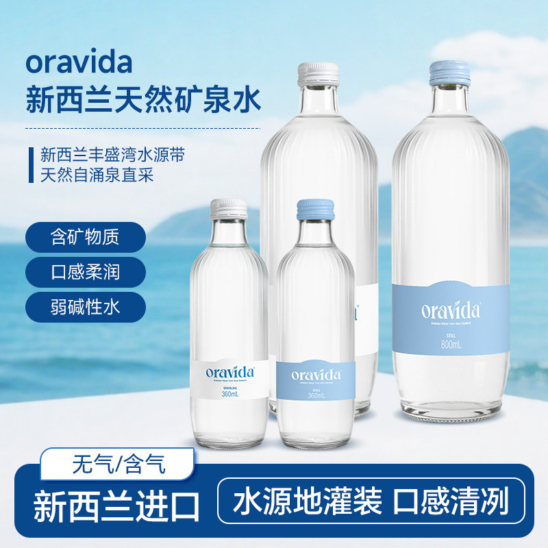 新西兰进口兰维乐矿泉水/气泡水图片