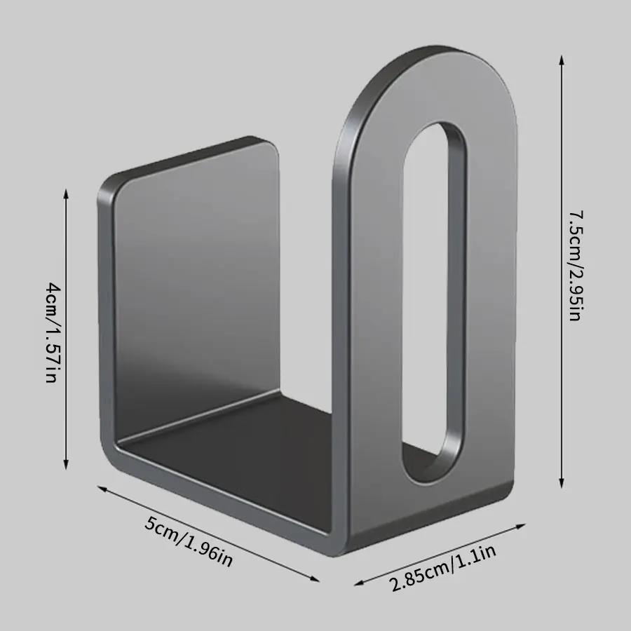 锅盖架置物架壁挂免打孔砧板菜板架u型角码支架台面收纳