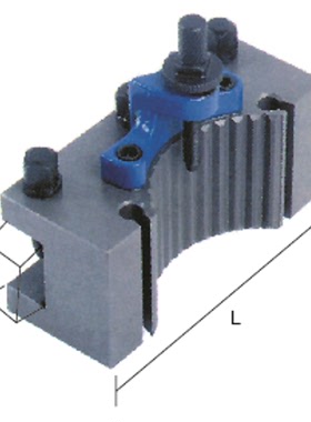 D1D40180车刀夹单件 重型欧式刀架快速换刀可夹40刀杆 刀夹长180