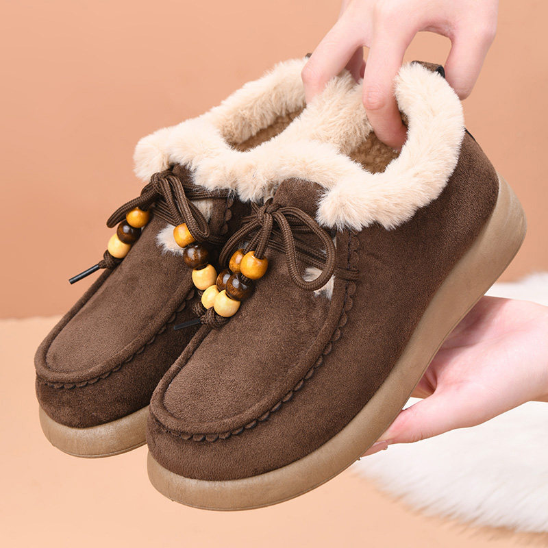 冬季老北京棉鞋女加绒保暖妈妈鞋棉靴加厚防滑女士雪地靴厚底防寒,女鞋,时尚雪地靴,淘宝优惠券,粉丝福利购,淘宝优惠卷
