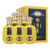 酱香型白酒 6瓶箱装 官方直营 钓鱼台喜顺和酒53度500ml