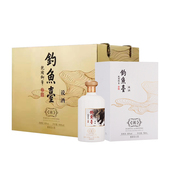4瓶整箱酱香型白酒 钓鱼台说酒53度750ml 官方直营