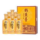 酱香型白酒 6瓶整箱装 官方直营 钓鱼台儒士御宾酒53度500ml