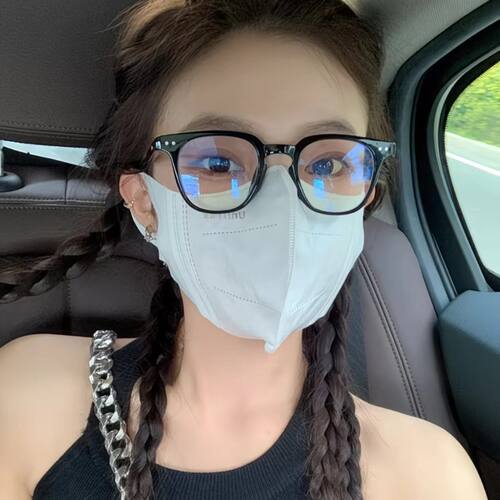 光学镜复古黑框TR90超轻眼镜框男女通用防蓝光小脸素颜神器平光镜