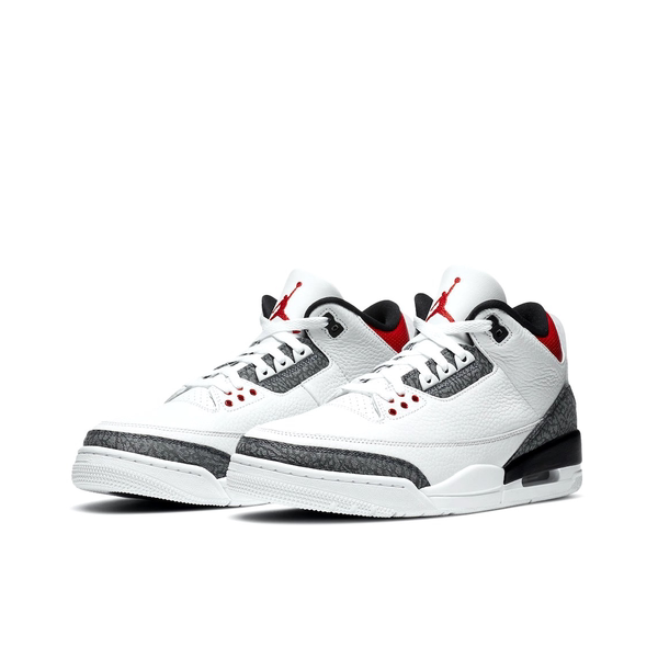 air jordan 3 aj3白水泥火焰红日本限定篮球鞋 cz6634-cz6431-100