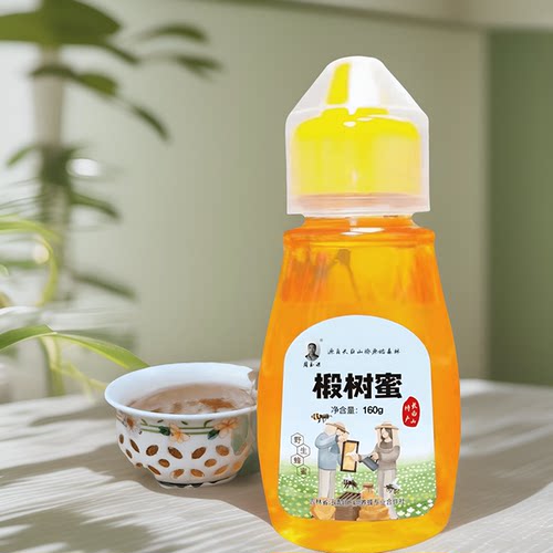 长白山纯椴树蜜挤压瓶160g
