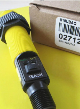 S18UUAQ 超声波传感器 S18UUA 高精度0-10v电压模拟量输出 邦纳