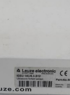 原装劳易测Leuze传感器 IGSU 14C/6.3-S12 50116936