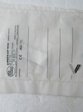 原装正品全新德国易福门IFM近接开关 IF5770 现货