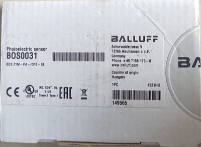 原装BALLUFF巴鲁夫传感器BOS 21M-PA-ID10-S4   BOS0031接近开关
