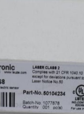 原装劳易测Leuze传感器PRKL 25B/66.1-S8 50104234
