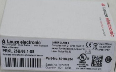 原装劳易测Leuze传感器PRKL 25B/66.1-S8 50104234