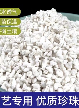 珍珠岩大颗粒蛭石养花用多肉兰花专用植料育苗花卉种植营养土