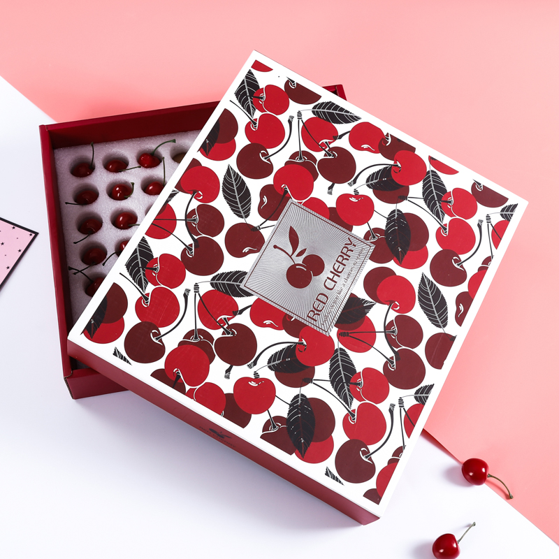 车厘子包装盒空纸盒子送人26至56大樱桃精美高档礼品樱桃创意礼盒