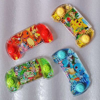 大号儿童水中套圈圈游戏机宝可梦皮卡丘水机儿童益智90后经典玩具