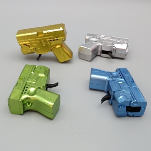 升级打火石枪解压齿轮儿童玩具砂轮磨火花很减压枪式小学生氛围感