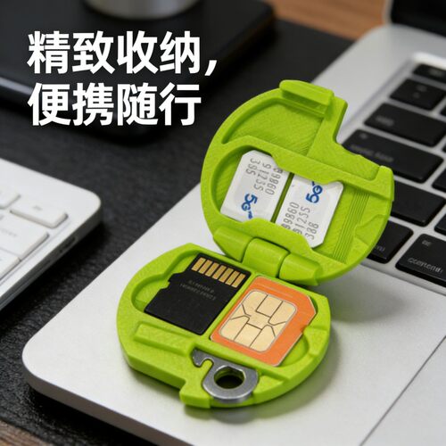 多卡位TF卡SIM数码收纳盒手机卡