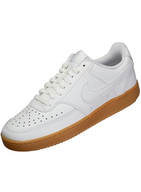 NIKE COURT VISION LOW 休闲舒适低帮板鞋男款白生胶 CD5463-105