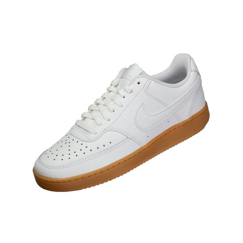 NIKE COURT VISION LOW 休闲舒适低帮板鞋男款白生胶 CD5463-105