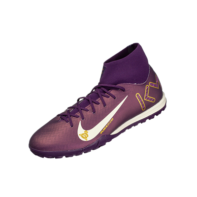 NIKE SUPERFLY 10 ACADEMY 时尚防滑足球鞋男款紫色 FQ8333-500