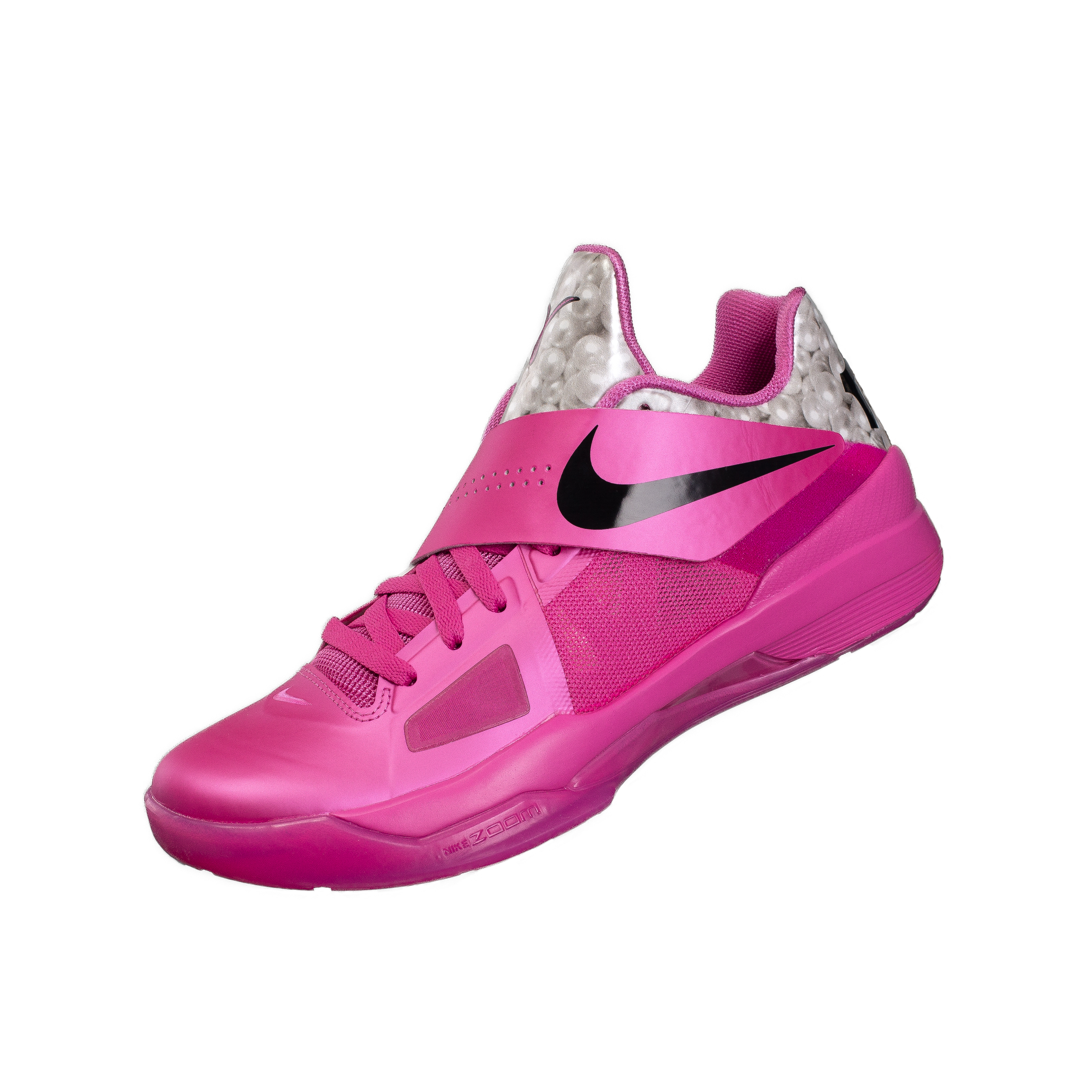 NIKE KD4 RETRO AUNT PEARL 杜兰特实战篮球鞋粉色HF9098-600