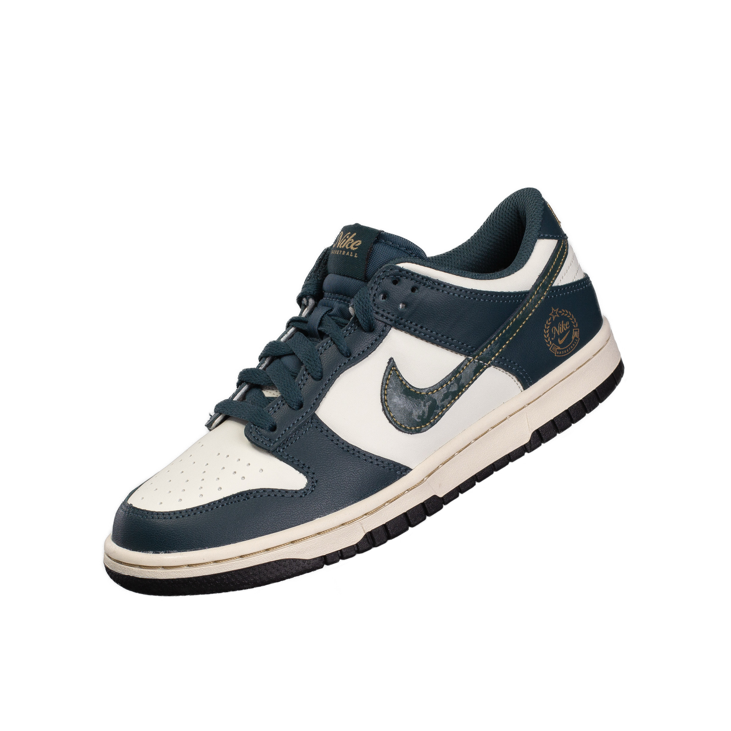 NIKE DUNK LOW DEEP JUNGLE 百搭舒适低帮板鞋白黑绿 FB9109-301,运动鞋new,运动休闲鞋,淘宝优惠券,粉丝福利购,淘宝优惠卷