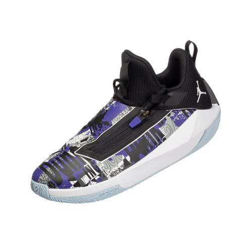 Air Jordan Jumpman Hustle PF 黑白熊猫篮球鞋 AQ0394-100-500