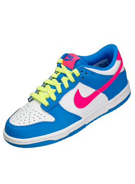 NIKE DUNK LOW BG 舒适百搭低帮板鞋青少年蓝色IB7747-406