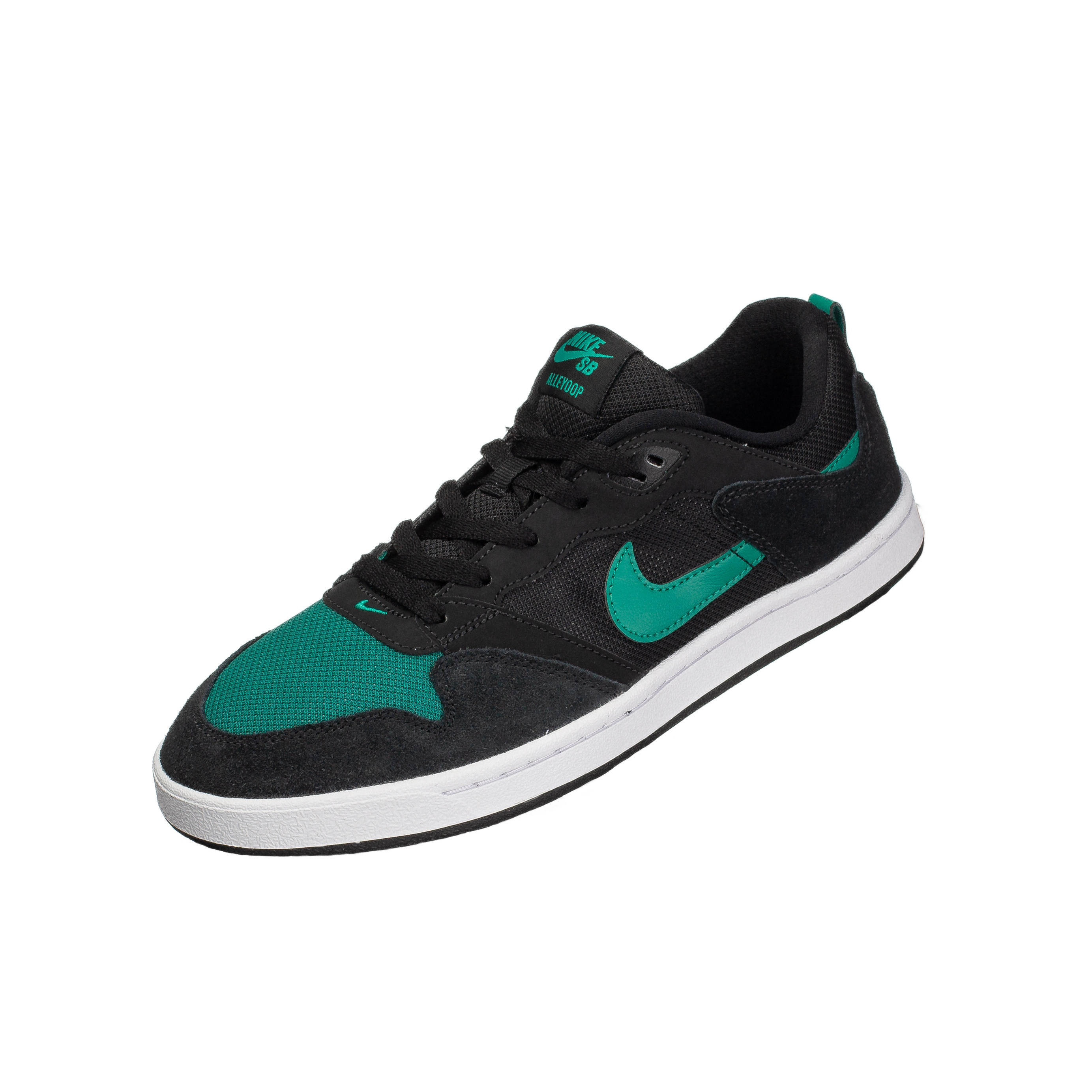 NIKE SB ALLEYOOP 潮流轻便百搭低帮板鞋黑绿 CJ0882-007