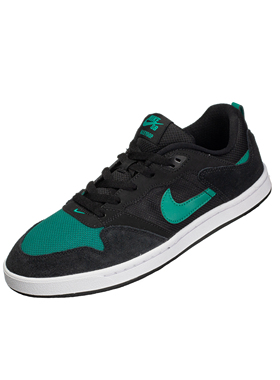 NIKE SB ALLEYOOP 潮流轻便百搭低帮板鞋黑绿 CJ0882-007