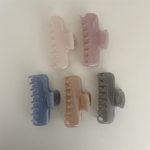 weloveeva/acc韩国饰品|超美平价3D温柔果冻色发夹发抓