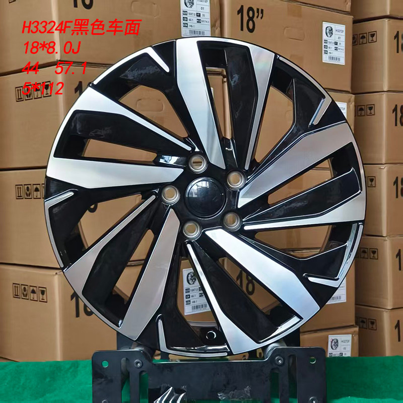适用于18寸轮毂大众帕萨特丰田高尔夫速腾迈腾铝合金汽车轮毂