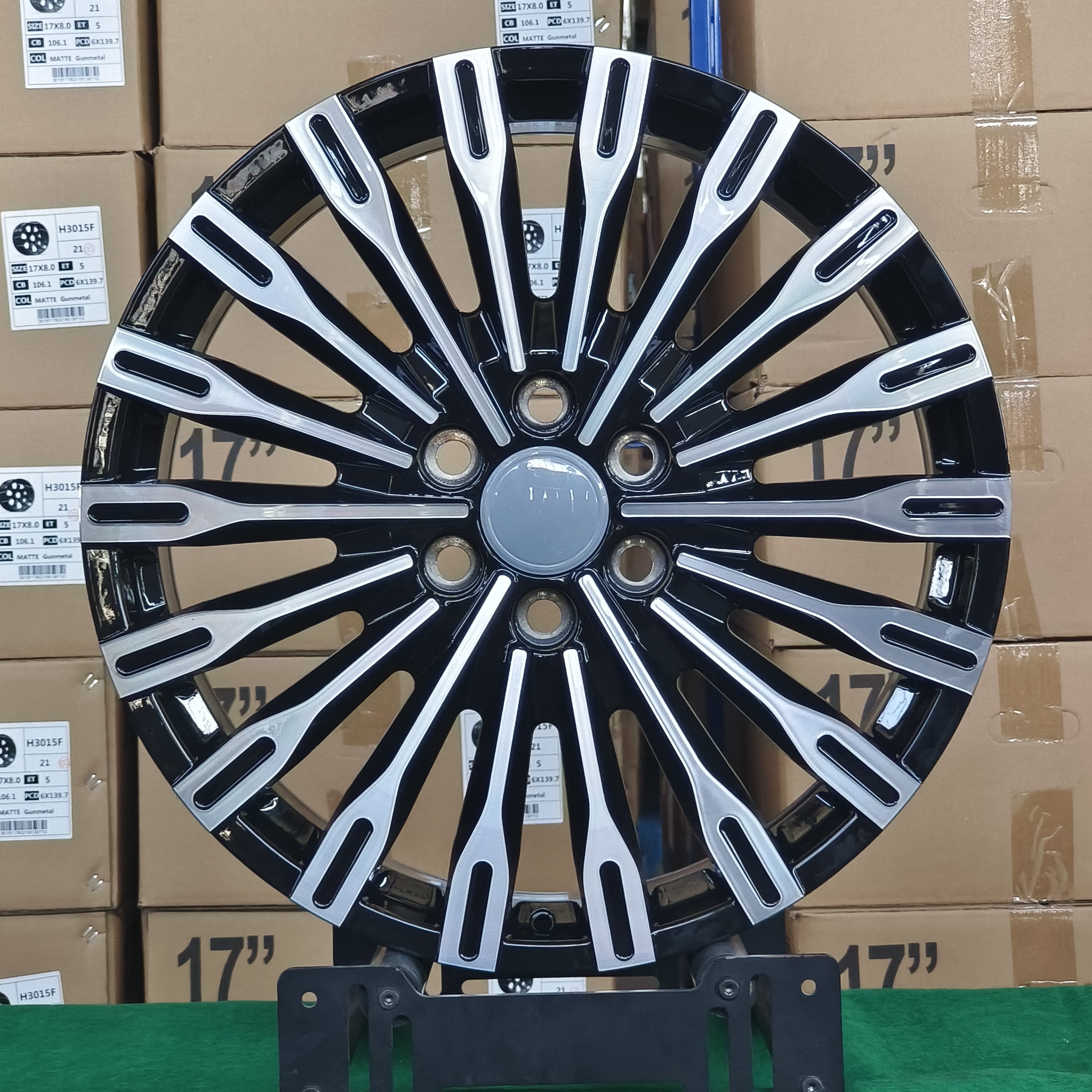 22寸轮毂适用于雷克萨斯LX600升级改装款丰田普拉多凌志酷路泽