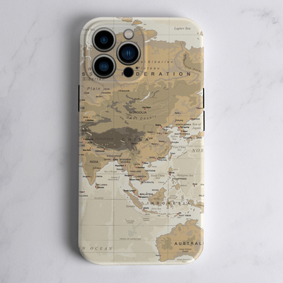 中国地图手机壳英文版iPhone16