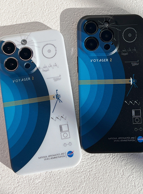 原创设计NASA旅行者2号适用iPhone17ProMax手机壳华为mate80宇宙苹果iPhone16太空iqoo15小米17硅胶红米K90