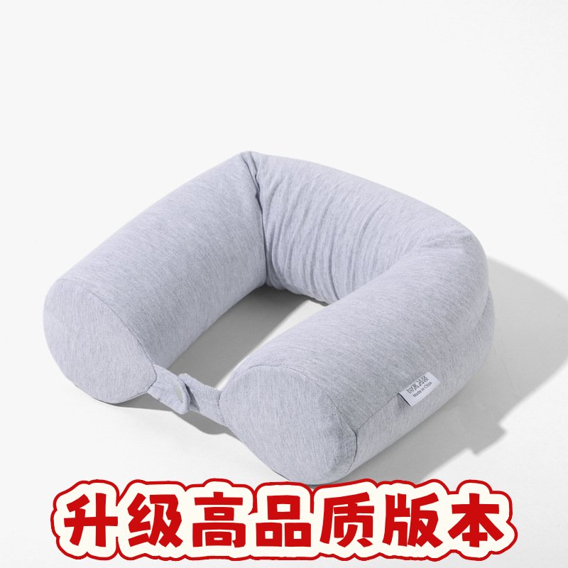 u型枕圆柱扭曲枕记忆棉可随意弯折旅行午休护颈枕头腰靠枕头SS33