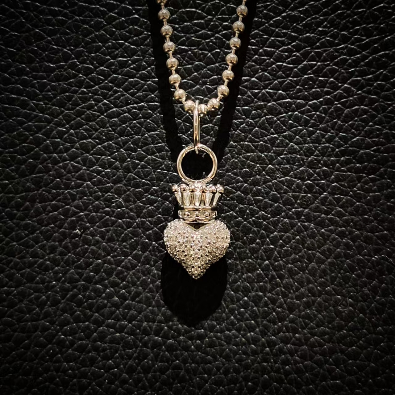 桃心皇冠KINGBABY纯银925项链