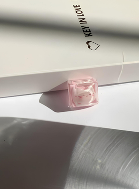 单个ESC键帽个性透明光树脂滴胶可爱esc键女生礼物机械键帽