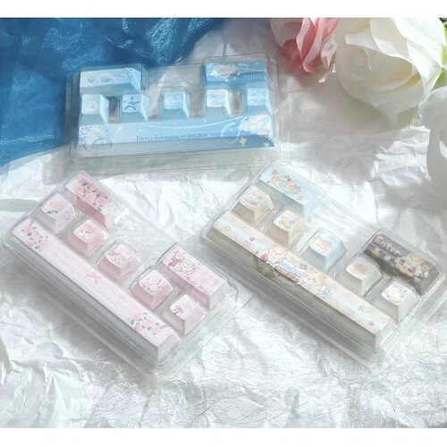 键盘增补按键原厂高度个性键esc空格方向键十字机械键盘可爱键帽