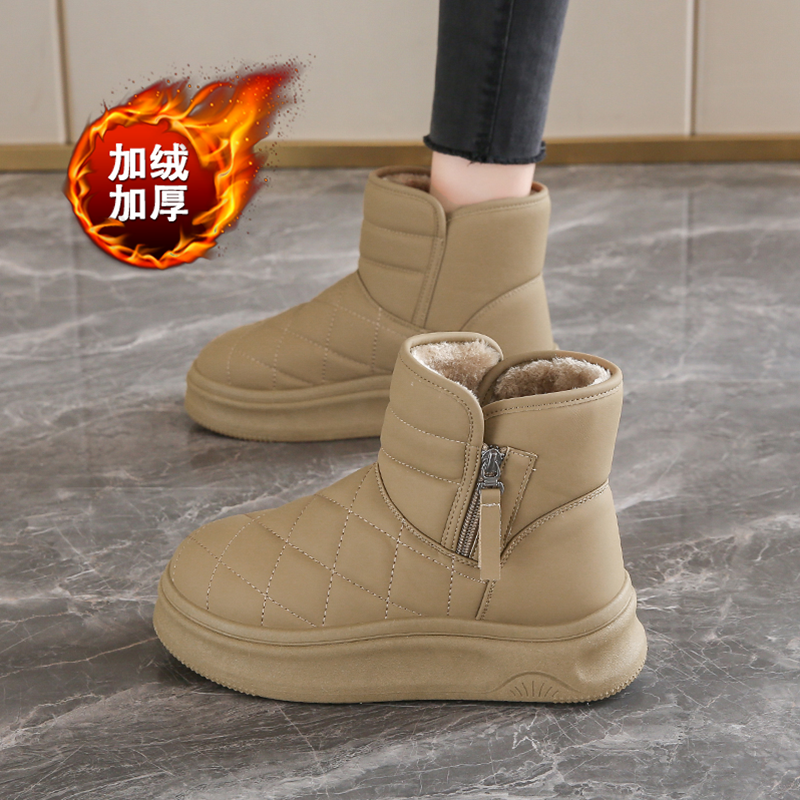 踩屎感爆款哈尔滨雪地鞋女防滑