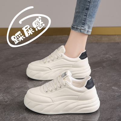 踩屎感春季爆款板鞋休闲小白鞋女