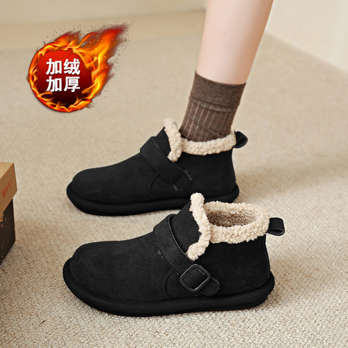 老北京布鞋女棉鞋冬季外穿