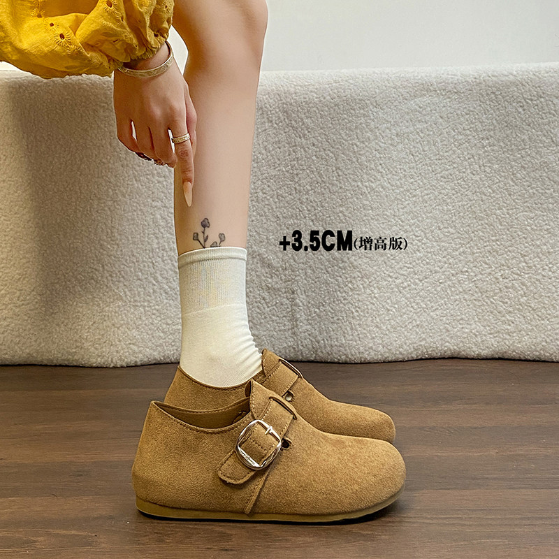 全包勃肯鞋女2026春季新款复古单鞋一脚蹬软底舒适休闲孕妇鞋轻便,女鞋,勃肯鞋/软木鞋,淘宝优惠券,粉丝福利购,淘宝优惠卷