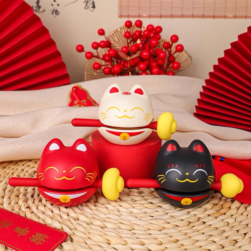 【2025爆款新品】解压招财小木鱼